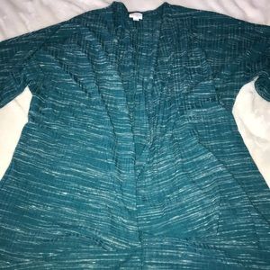 Teal size S LuLaRoe Lindsay Kimono